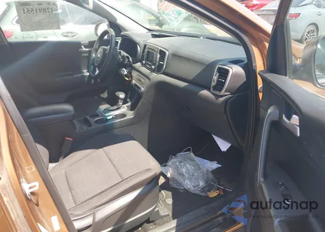 2018 Kia Sportage Lx из США, поврежденный, VIN KNDPMCAC1J7425006